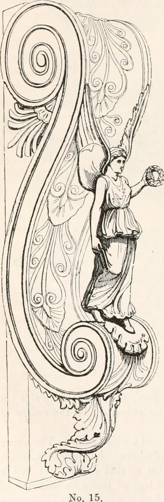 An illustration from Handbook to the antiquities in the British Museum : being a description of the remains of Greek, Assyrian, Egyptian and Etruscan art preserved there, with numerous illustrations, 1851, leaf 278