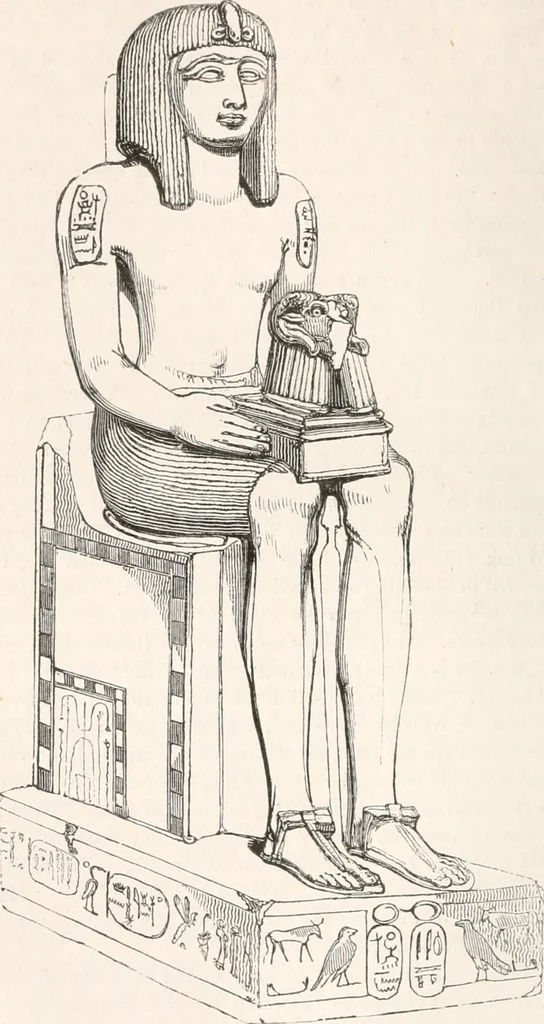 An illustration from Handbook to the antiquities in the British Museum : being a description of the remains of Greek, Assyrian, Egyptian and Etruscan art preserved there, with numerous illustrations, 1851, leaf 328