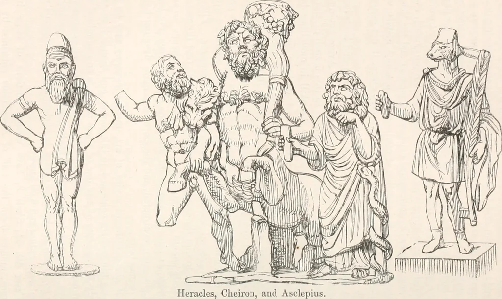 An illustration from Handbook to the antiquities in the British Museum : being a description of the remains of Greek, Assyrian, Egyptian and Etruscan art preserved there, with numerous illustrations, 1851, leaf 428
