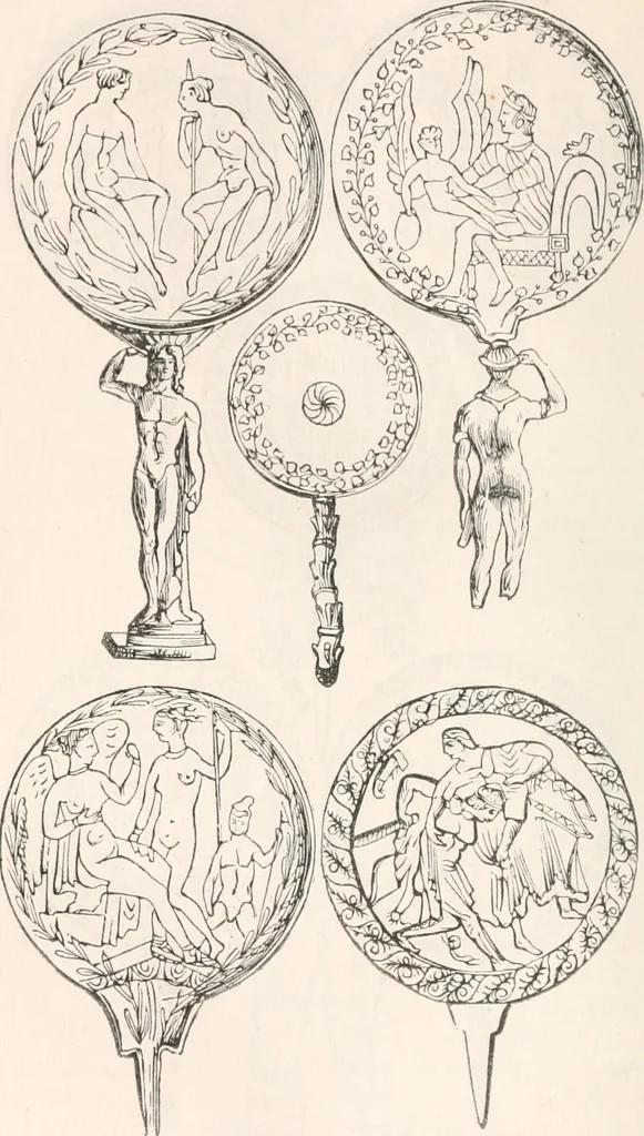 An illustration from Handbook to the antiquities in the British Museum : being a description of the remains of Greek, Assyrian, Egyptian and Etruscan art preserved there, with numerous illustrations, 1851, leaf 440