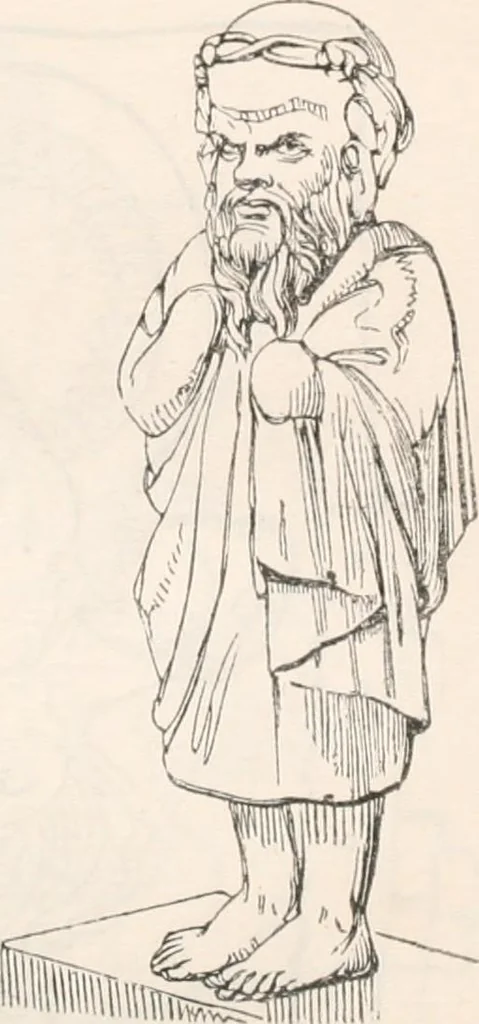An illustration from Handbook to the antiquities in the British Museum : being a description of the remains of Greek, Assyrian, Egyptian and Etruscan art preserved there, with numerous illustrations, 1851, leaf 452
