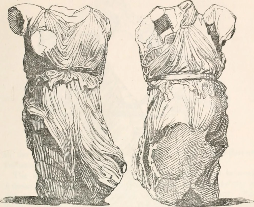 An illustration from Handbook to the antiquities in the British Museum : being a description of the remains of Greek, Assyrian, Egyptian and Etruscan art preserved there, with numerous illustrations, 1851, leaf 61