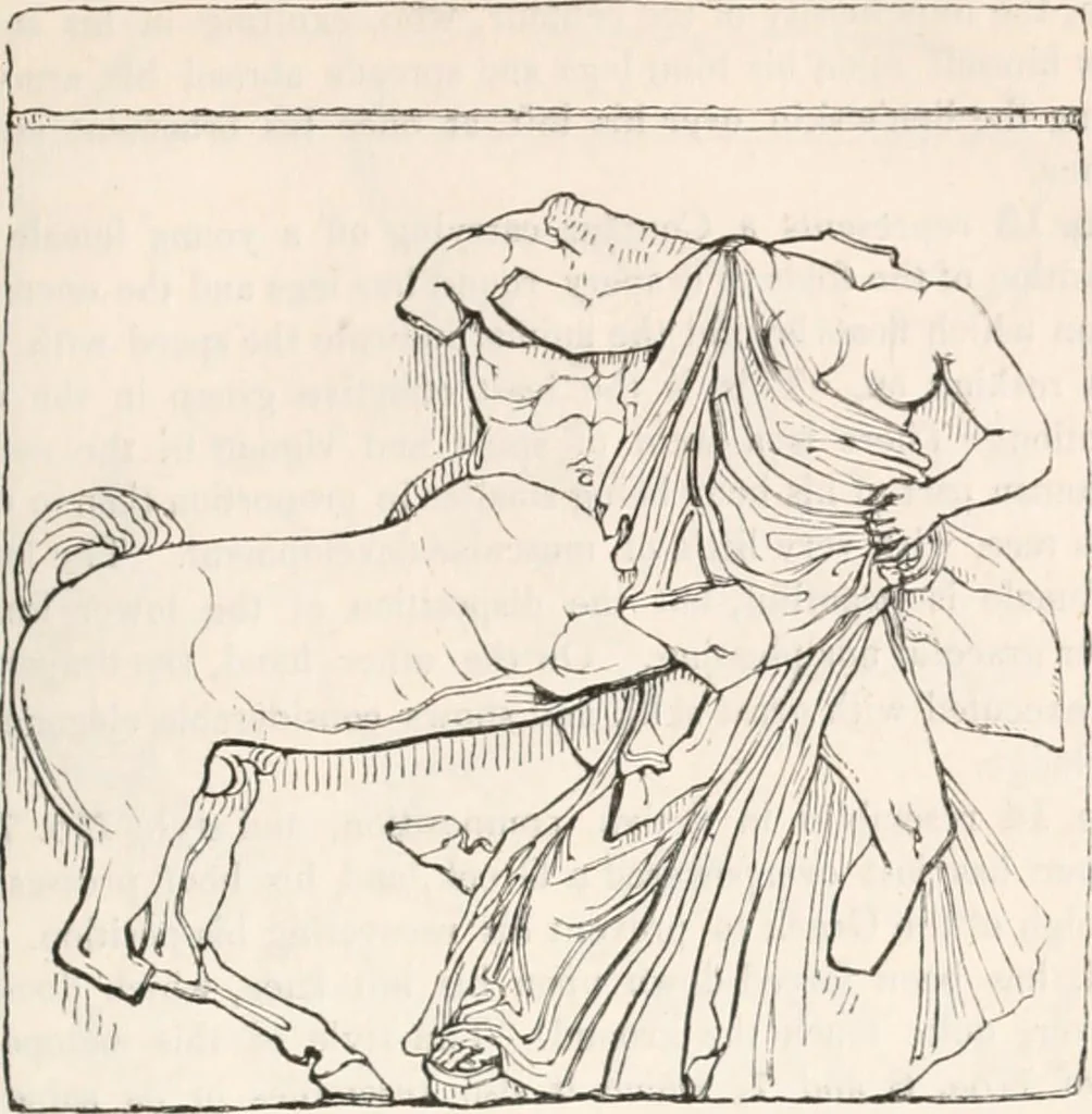 An illustration from Handbook to the antiquities in the British Museum : being a description of the remains of Greek, Assyrian, Egyptian and Etruscan art preserved there, with numerous illustrations, 1851, leaf 73