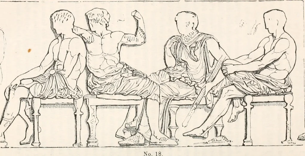 An illustration from Handbook to the antiquities in the British Museum : being a description of the remains of Greek, Assyrian, Egyptian and Etruscan art preserved there, with numerous illustrations, 1851, leaf 80