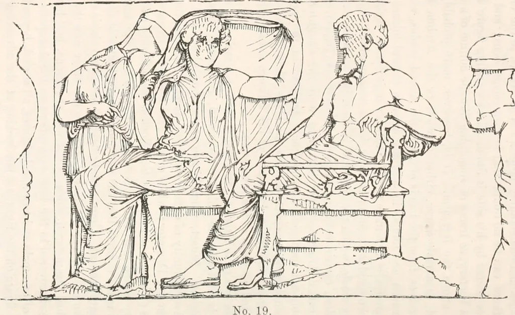 An illustration from Handbook to the antiquities in the British Museum : being a description of the remains of Greek, Assyrian, Egyptian and Etruscan art preserved there, with numerous illustrations, 1851, leaf 82