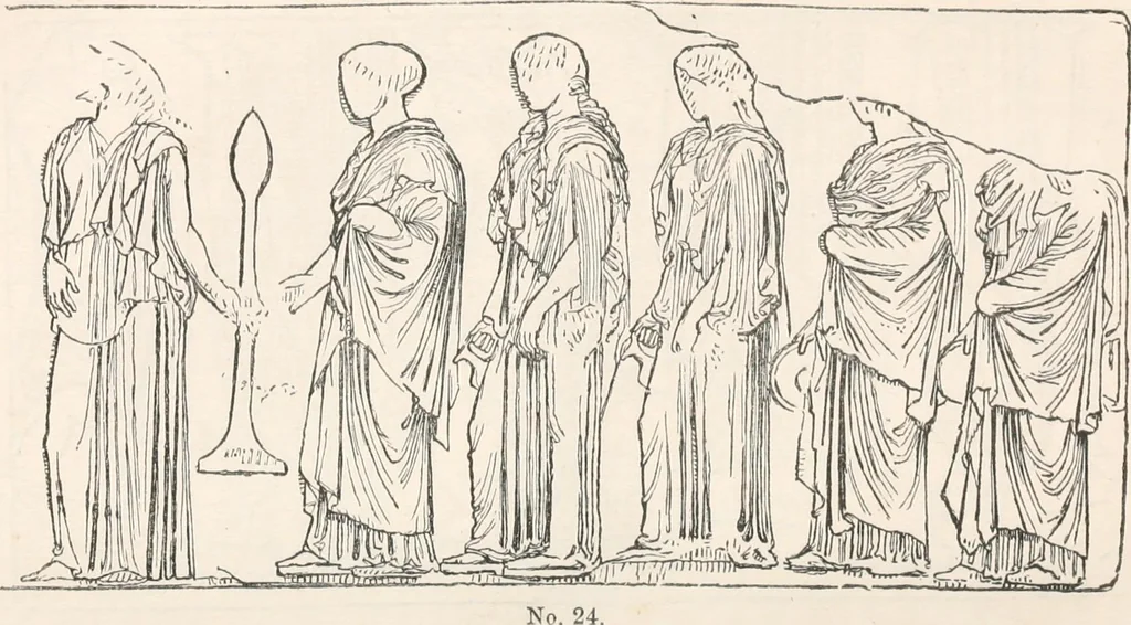 An illustration from Handbook to the antiquities in the British Museum : being a description of the remains of Greek, Assyrian, Egyptian and Etruscan art preserved there, with numerous illustrations, 1851, leaf 84