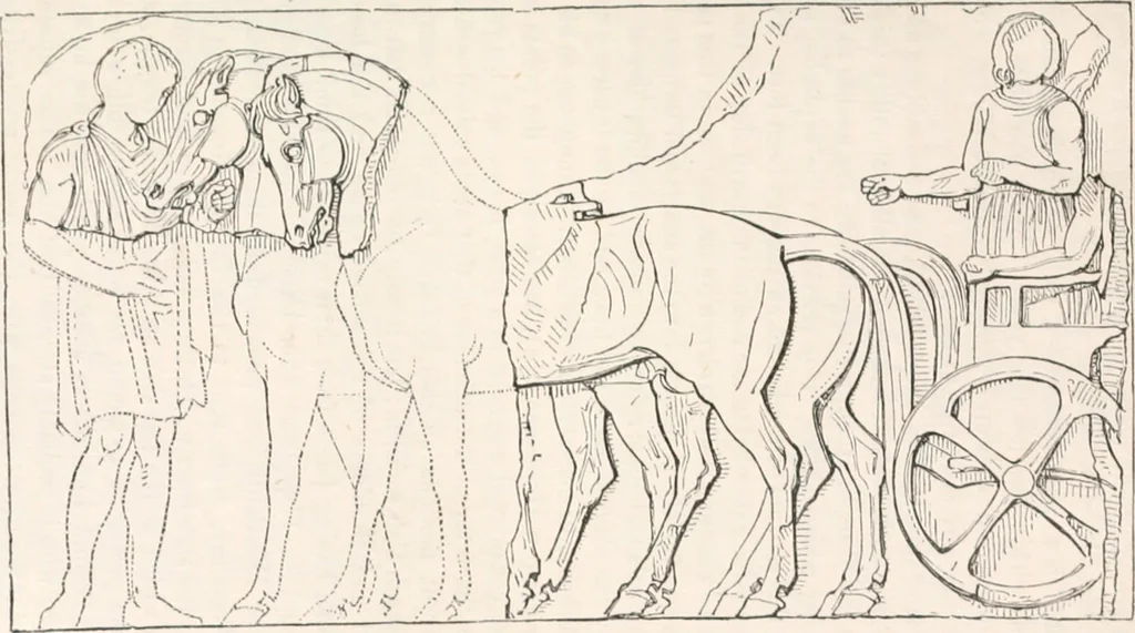 An illustration from Handbook to the antiquities in the British Museum : being a description of the remains of Greek, Assyrian, Egyptian and Etruscan art preserved there, with numerous illustrations, 1851, leaf 87