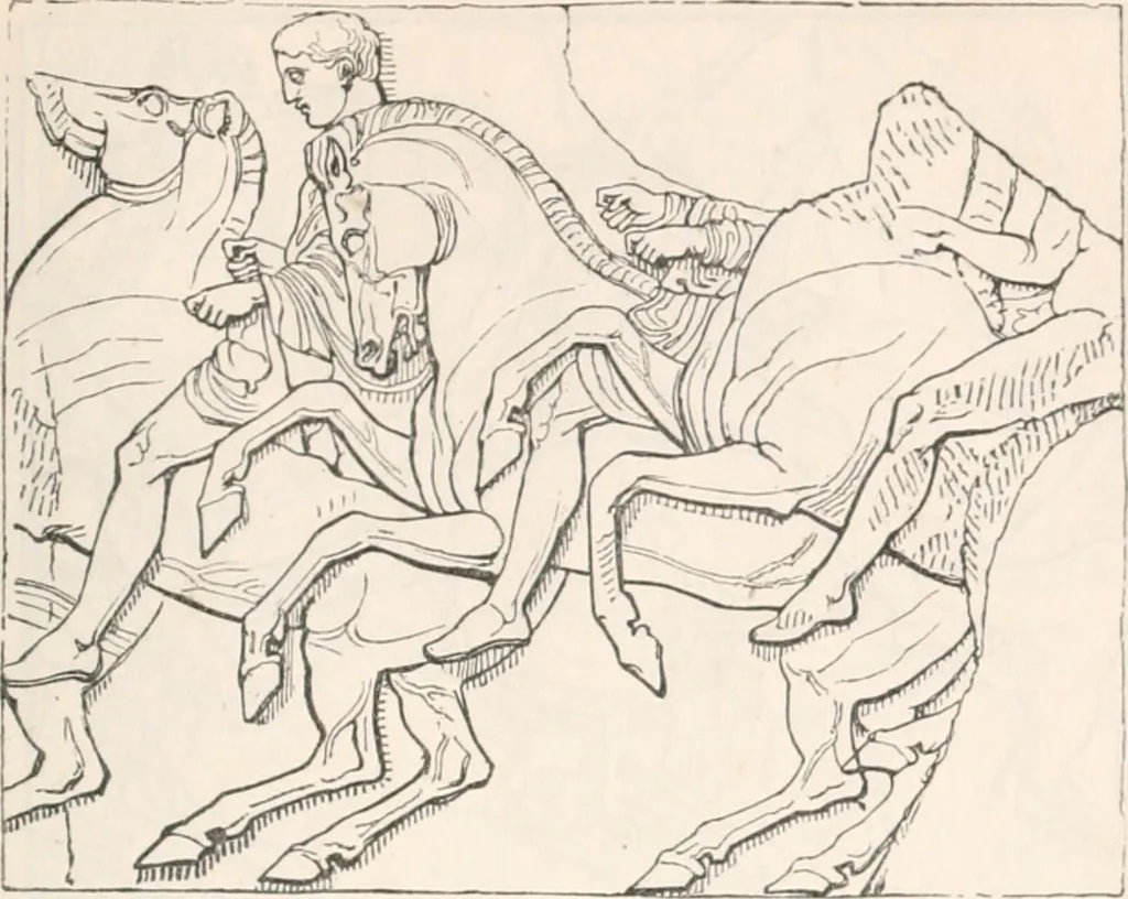 An illustration from Handbook to the antiquities in the British Museum : being a description of the remains of Greek, Assyrian, Egyptian and Etruscan art preserved there, with numerous illustrations, 1851, leaf 89