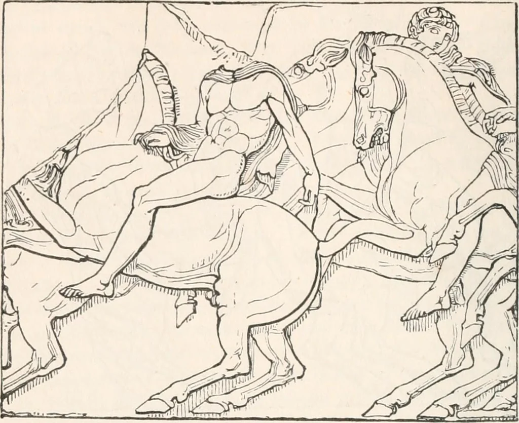 An illustration from Handbook to the antiquities in the British Museum : being a description of the remains of Greek, Assyrian, Egyptian and Etruscan art preserved there, with numerous illustrations, 1851, leaf 90