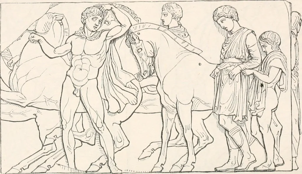 An illustration from Handbook to the antiquities in the British Museum : being a description of the remains of Greek, Assyrian, Egyptian and Etruscan art preserved there, with numerous illustrations, 1851, leaf 92