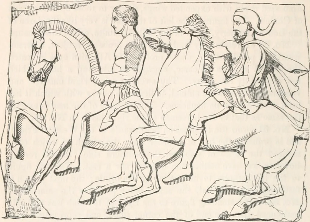 An illustration from Handbook to the antiquities in the British Museum : being a description of the remains of Greek, Assyrian, Egyptian and Etruscan art preserved there, with numerous illustrations, 1851, leaf 96