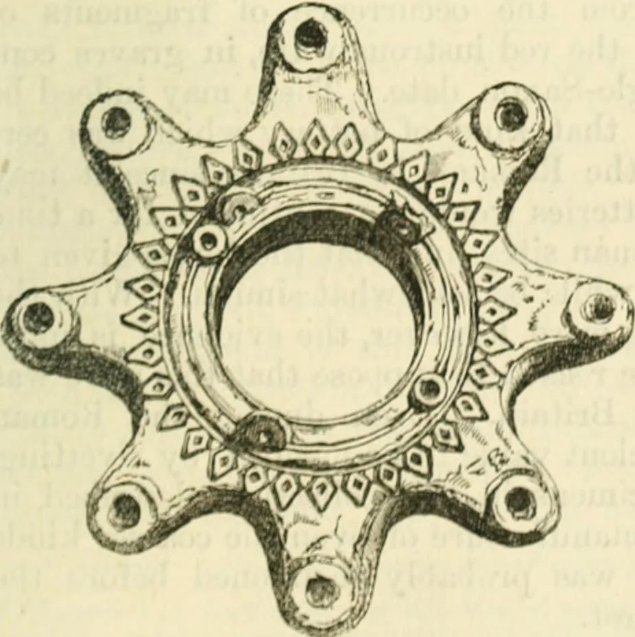 An illustration from Handbook to the collection of British pottery and porcelain, in the Museum of Practical Geology, 1893, leaf 101