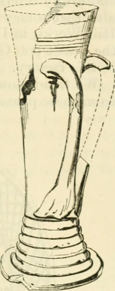 An illustration from Handbook to the collection of British pottery and porcelain, in the Museum of Practical Geology, 1893, leaf 111