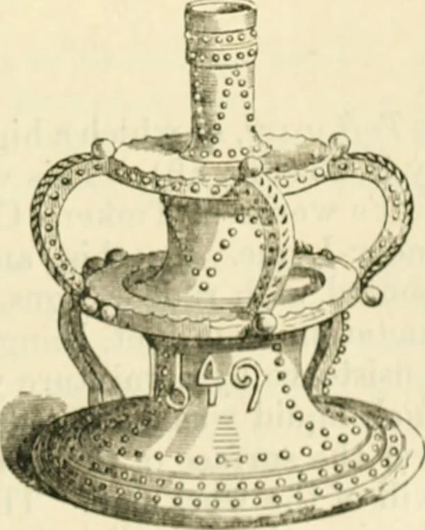 An illustration from Handbook to the collection of British pottery and porcelain, in the Museum of Practical Geology, 1893, leaf 111