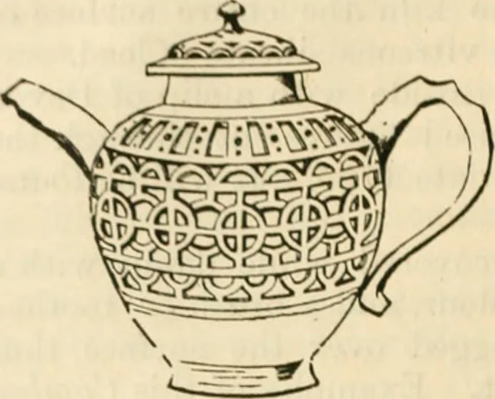 An illustration from Handbook to the collection of British pottery and porcelain, in the Museum of Practical Geology, 1893, leaf 114