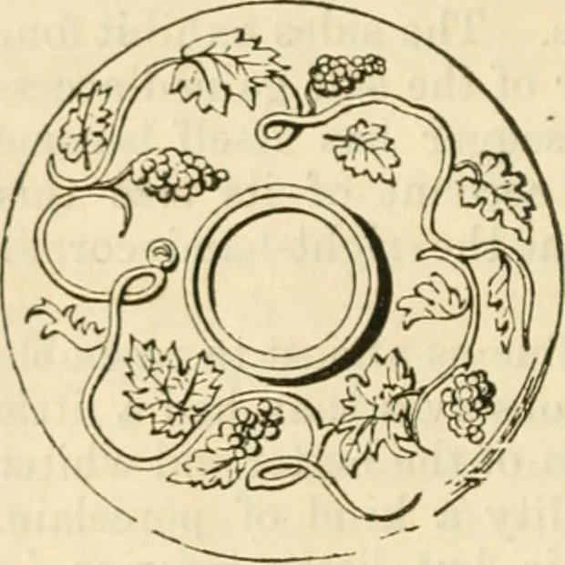 An illustration from Handbook to the collection of British pottery and porcelain, in the Museum of Practical Geology, 1893, leaf 118