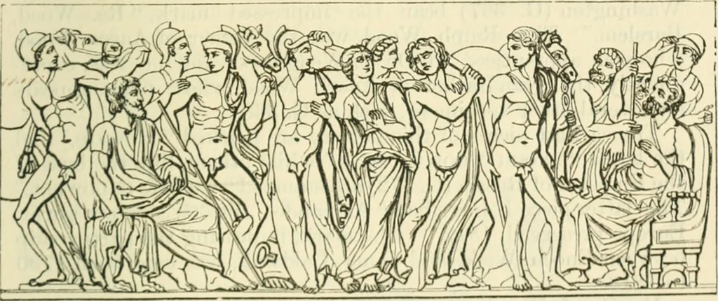 An illustration from Handbook to the collection of British pottery and porcelain, in the Museum of Practical Geology, 1893, leaf 125