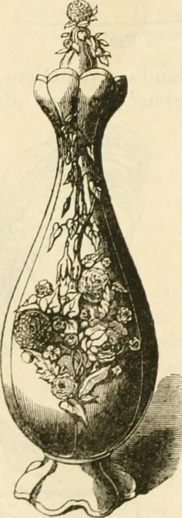 An illustration from Handbook to the collection of British pottery and porcelain, in the Museum of Practical Geology, 1893, leaf 132