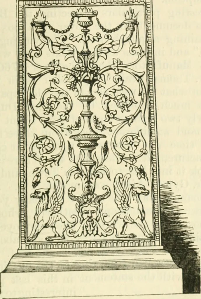 An illustration from Handbook to the collection of British pottery and porcelain, in the Museum of Practical Geology, 1893, leaf 133
