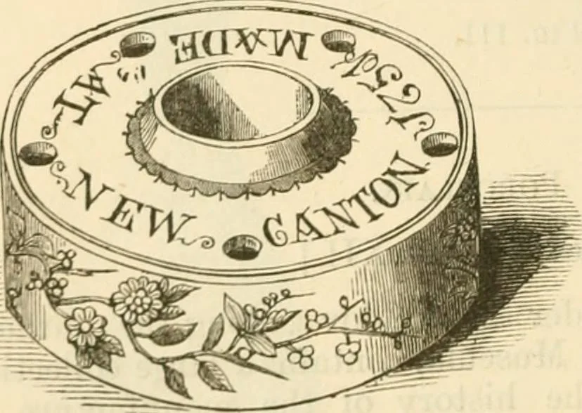 An illustration from Handbook to the collection of British pottery and porcelain, in the Museum of Practical Geology, 1893, leaf 134