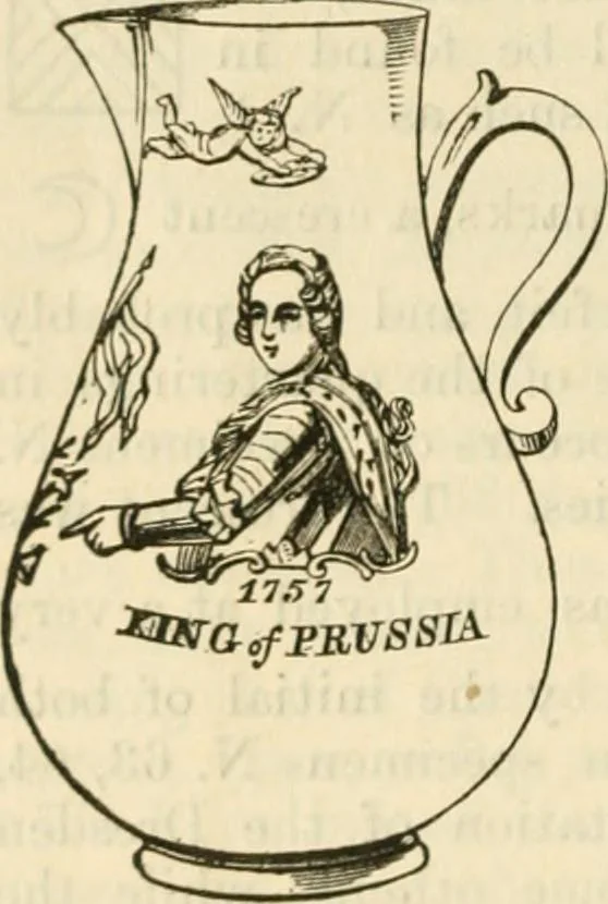 An illustration from Handbook to the collection of British pottery and porcelain, in the Museum of Practical Geology, 1893, leaf 164