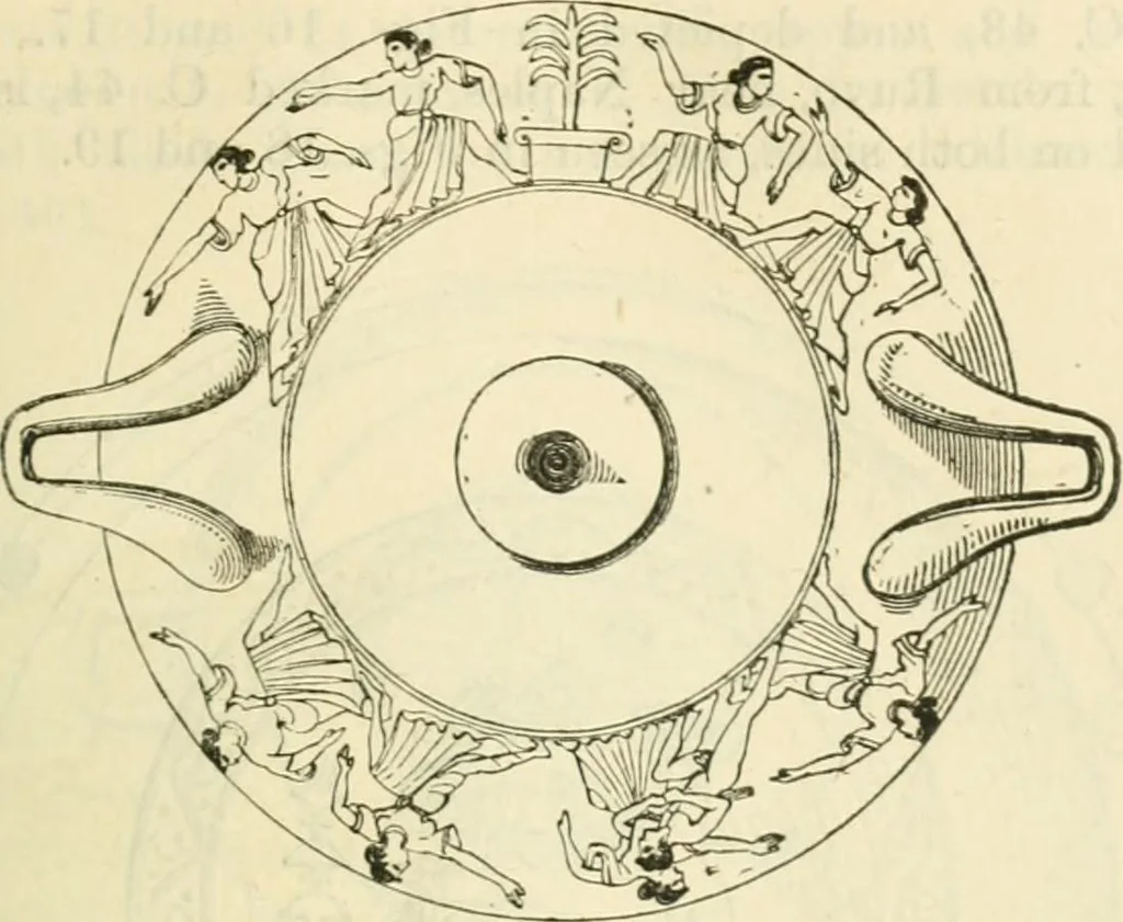An illustration from Handbook to the collection of British pottery and porcelain, in the Museum of Practical Geology, 1893, leaf 65