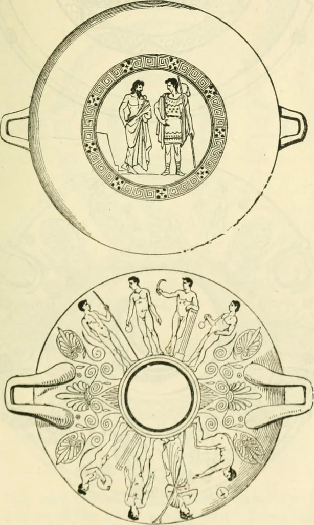 An illustration from Handbook to the collection of British pottery and porcelain, in the Museum of Practical Geology, 1893, leaf 65