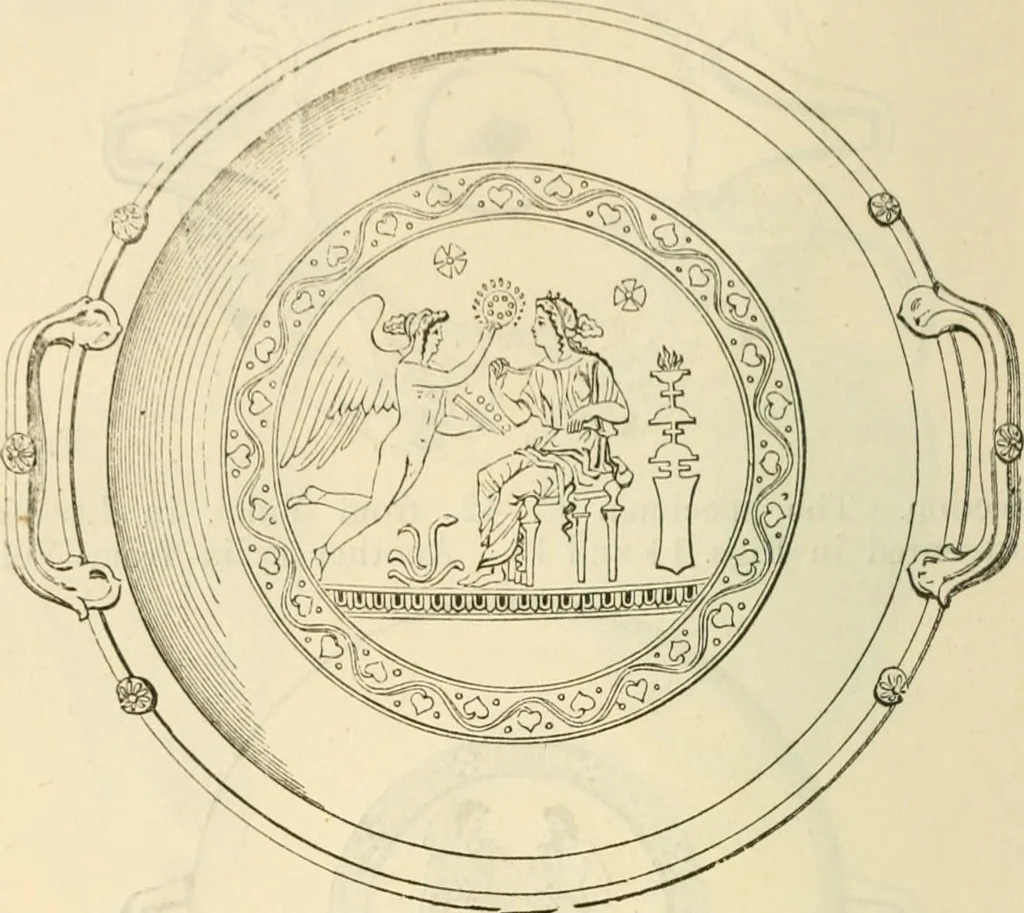 An illustration from Handbook to the collection of British pottery and porcelain, in the Museum of Practical Geology, 1893, leaf 66