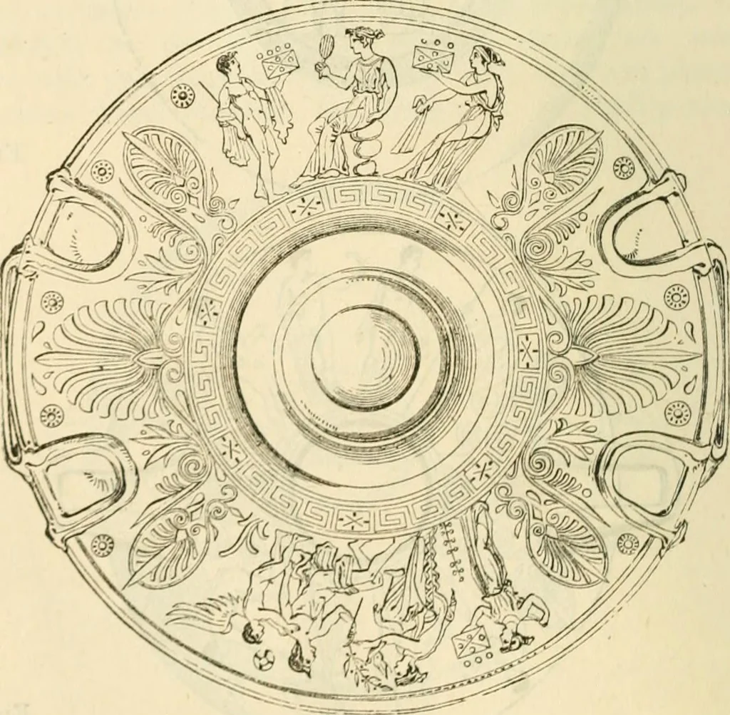 An illustration from Handbook to the collection of British pottery and porcelain, in the Museum of Practical Geology, 1893, leaf 66