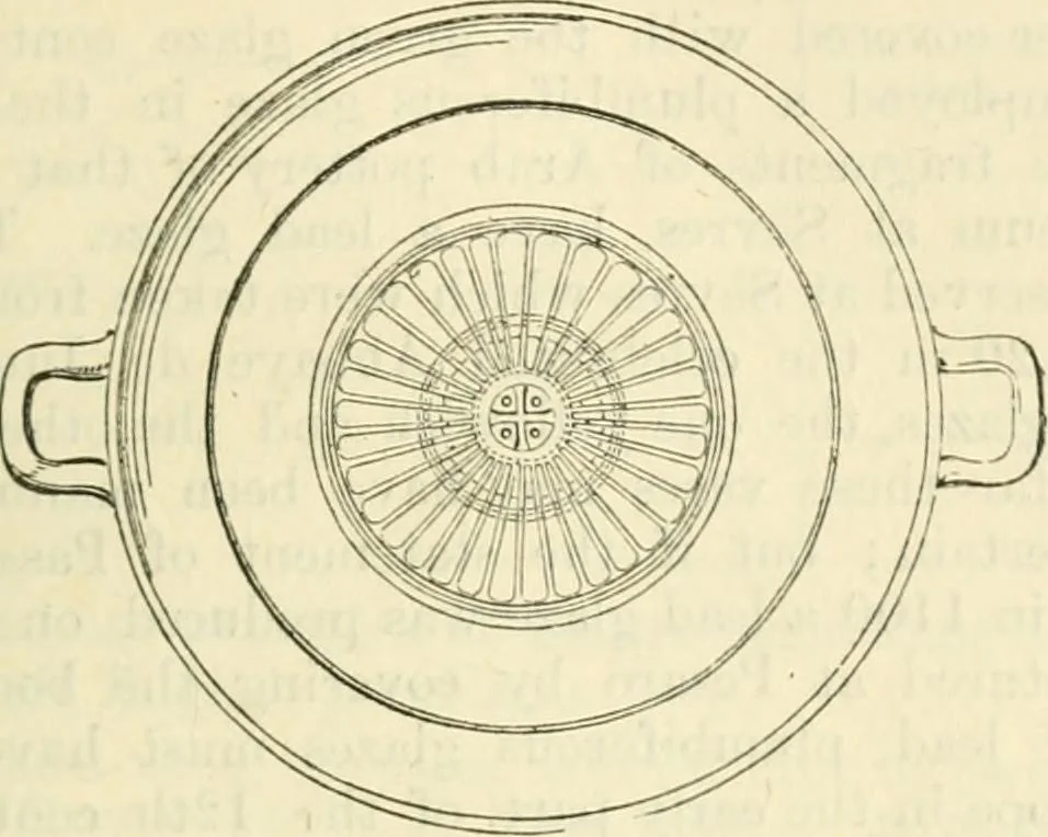 An illustration from Handbook to the collection of British pottery and porcelain, in the Museum of Practical Geology, 1893, leaf 67