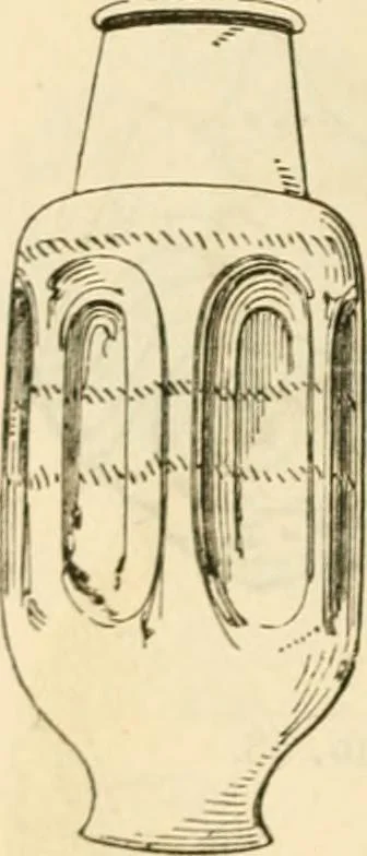An illustration from Handbook to the collection of British pottery and porcelain, in the Museum of Practical Geology, 1893, leaf 94