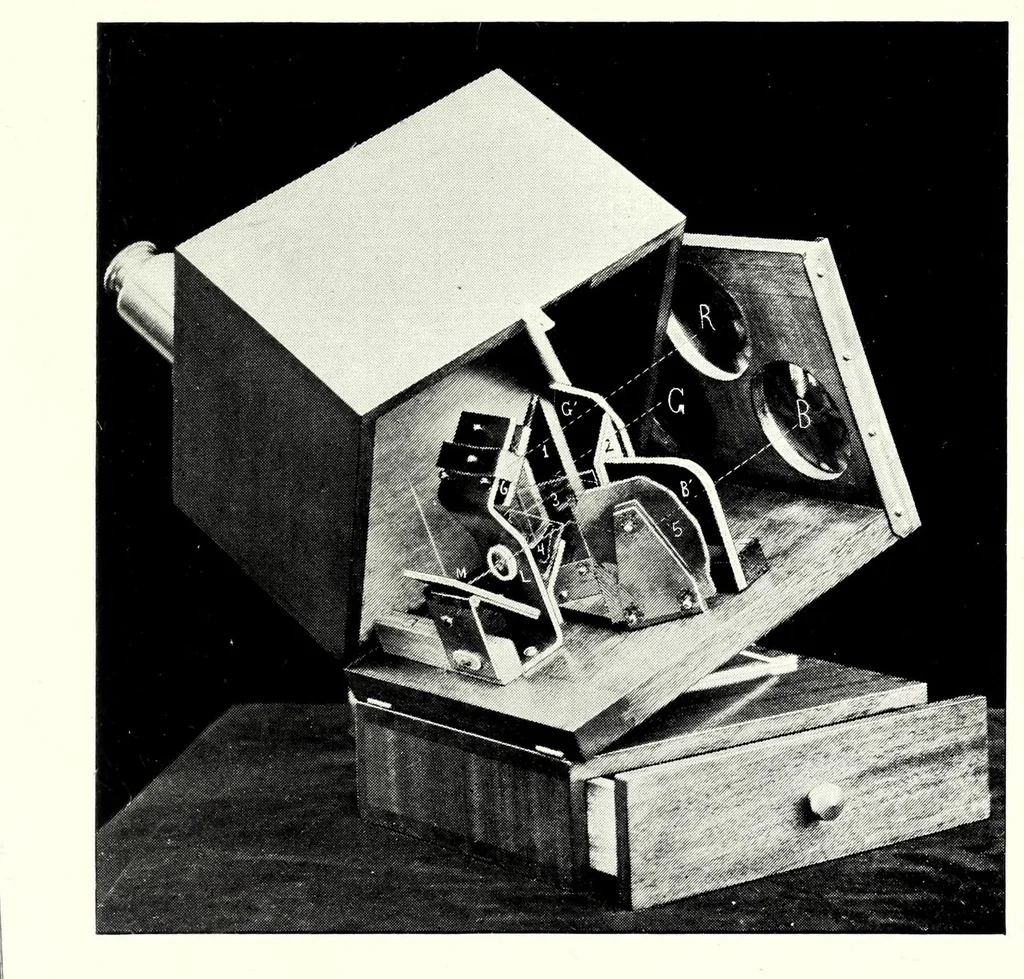 An illustration from Hand-book to the photochromoscope, 1894, leaf 15