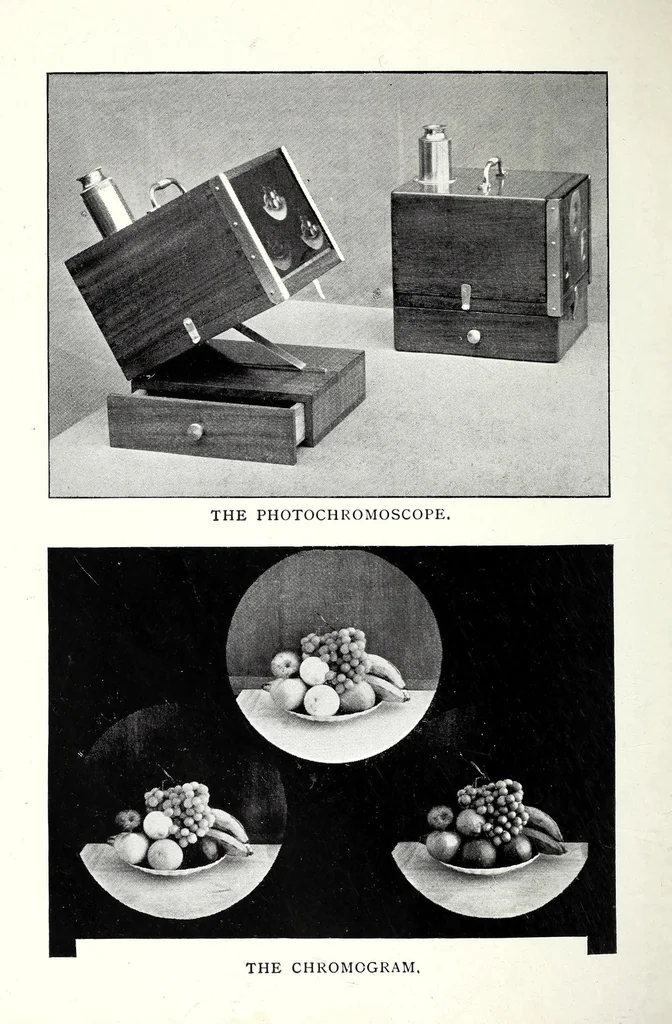 An illustration from Hand-book to the photochromoscope, 1894, leaf 4