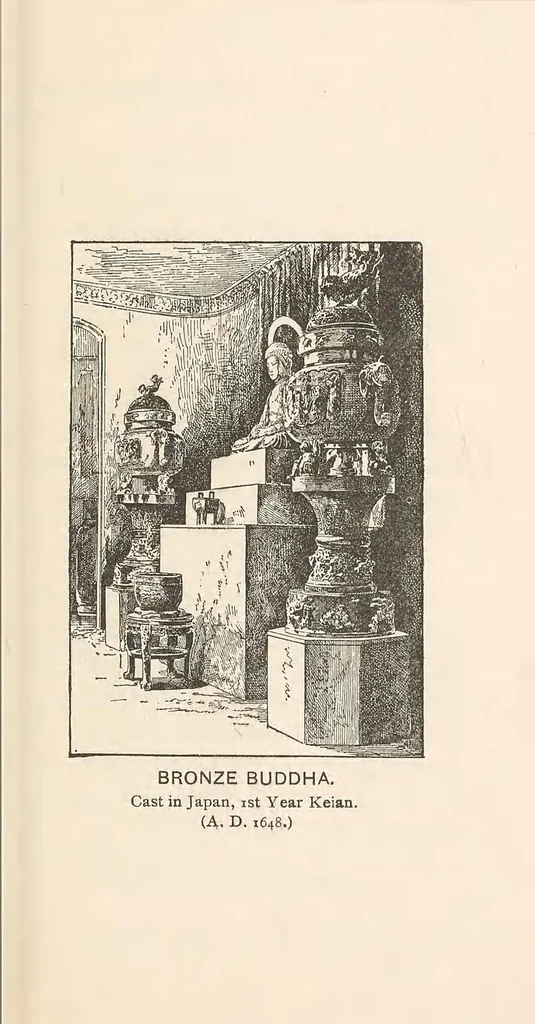An illustration from Hand-book of a unique collection of ancient and modern Korean and Chinese works of art, procured in Korea during 1883-1886, 1888, leaf 11
