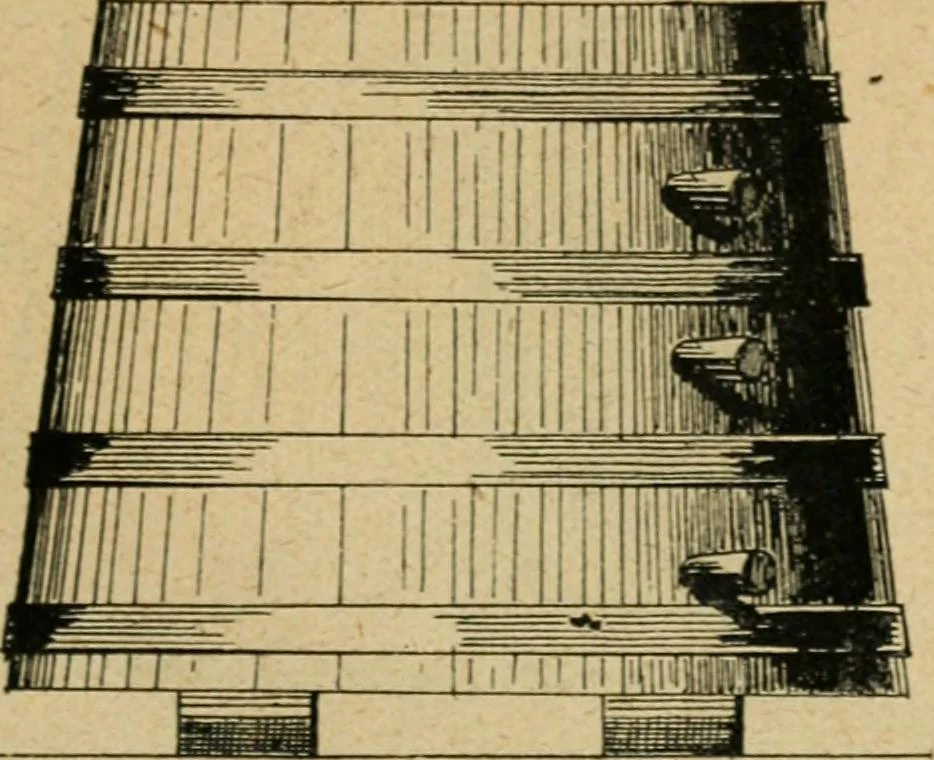 An illustration from Handbuch der Farbenfabrikation. Lehrbuch der Fabrikation, Untersuchung und Verwendung aller in der Praxis vorkommenden Körperfarben, 1922, leaf 44