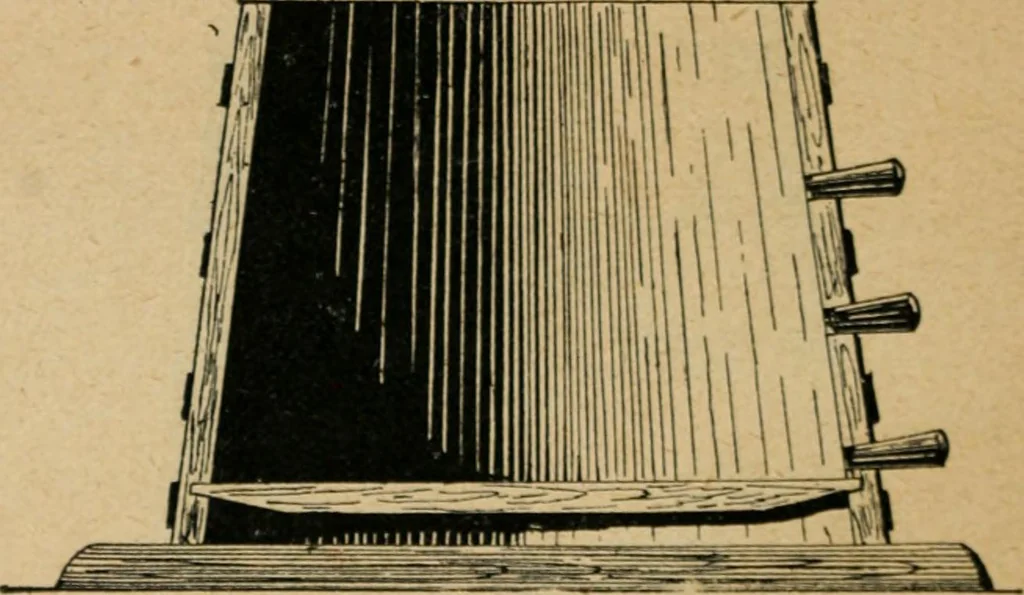An illustration from Handbuch der Farbenfabrikation. Lehrbuch der Fabrikation, Untersuchung und Verwendung aller in der Praxis vorkommenden Körperfarben, 1922, leaf 45