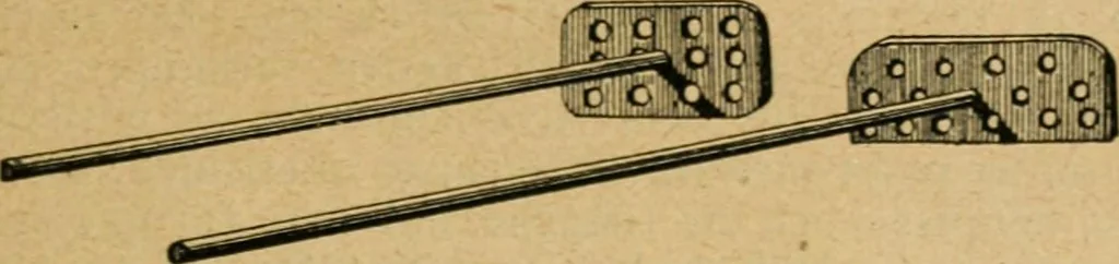 An illustration from Handbuch der Farbenfabrikation. Lehrbuch der Fabrikation, Untersuchung und Verwendung aller in der Praxis vorkommenden Körperfarben, 1922, leaf 46