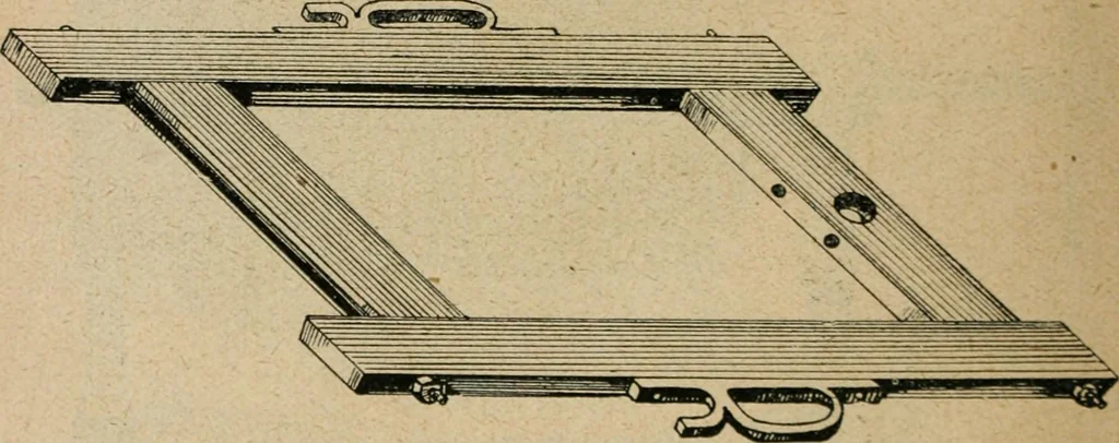 An illustration from Handbuch der Farbenfabrikation. Lehrbuch der Fabrikation, Untersuchung und Verwendung aller in der Praxis vorkommenden Körperfarben, 1922, leaf 71