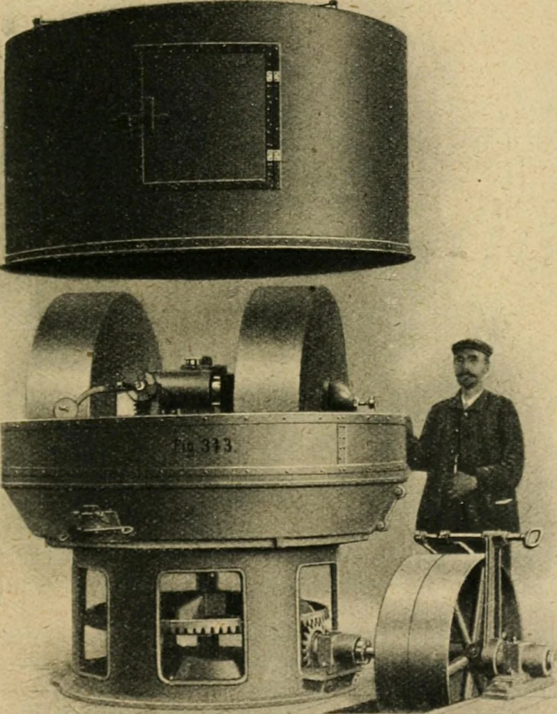 An illustration from Handbuch der Farbenfabrikation. Lehrbuch der Fabrikation, Untersuchung und Verwendung aller in der Praxis vorkommenden Körperfarben, 1922, leaf 98