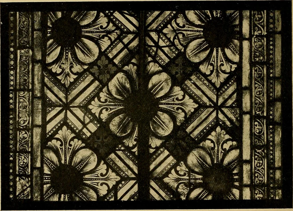 An illustration from Handbuch der glasmalerei für forscher, sammler und kunstfreunde, wie für künstler, architekten und glasmaler, 1914, leaf 112