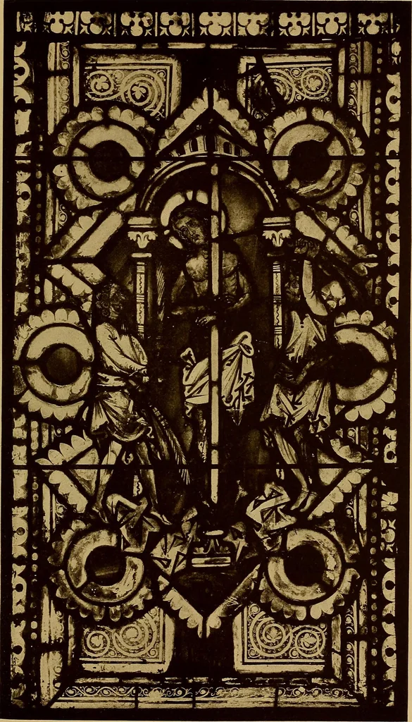 An illustration from Handbuch der glasmalerei für forscher, sammler und kunstfreunde, wie für künstler, architekten und glasmaler, 1914, leaf 113