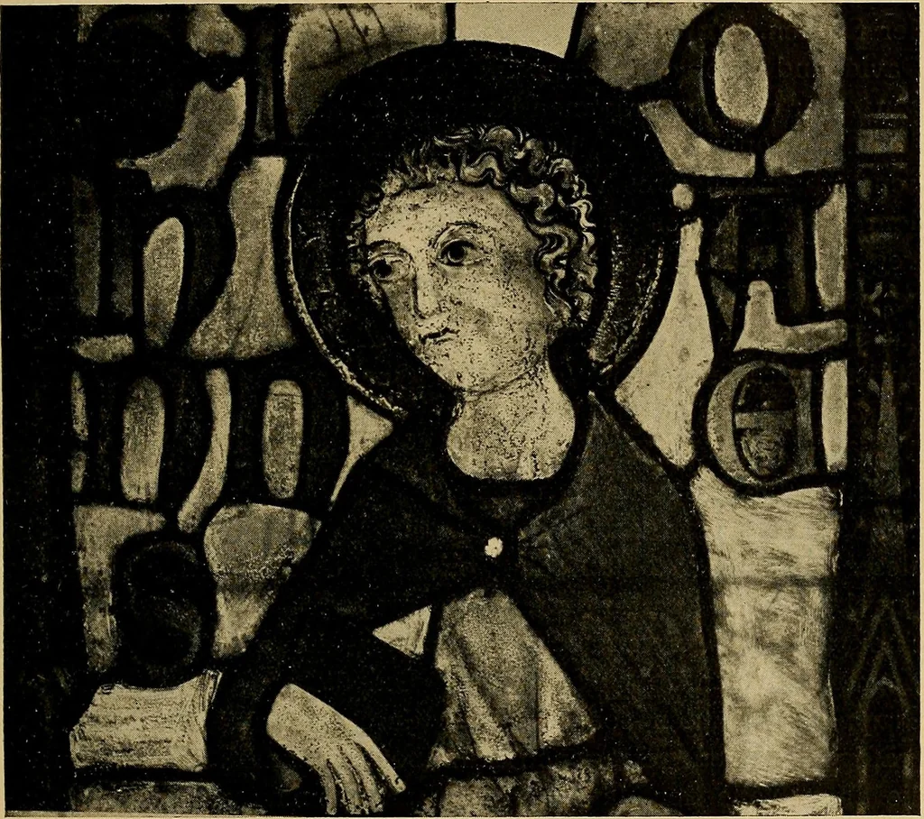 An illustration from Handbuch der glasmalerei für forscher, sammler und kunstfreunde, wie für künstler, architekten und glasmaler, 1914, leaf 117