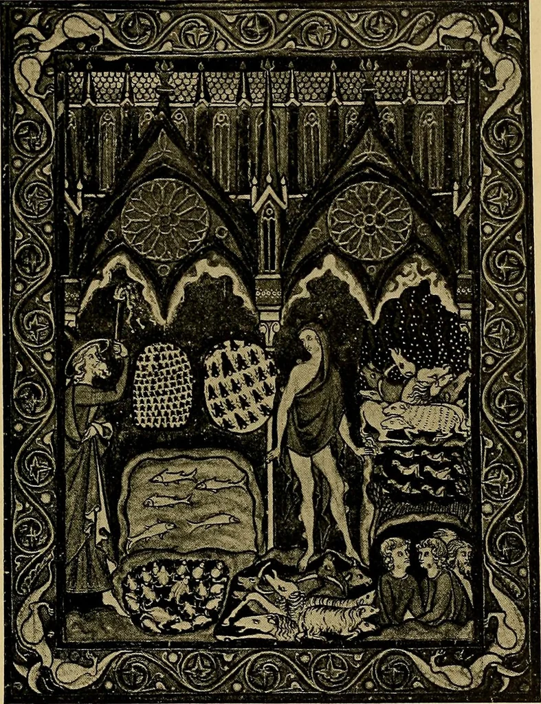 An illustration from Handbuch der glasmalerei für forscher, sammler und kunstfreunde, wie für künstler, architekten und glasmaler, 1914, leaf 123