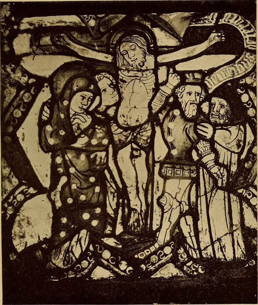 An illustration from Handbuch der glasmalerei für forscher, sammler und kunstfreunde, wie für künstler, architekten und glasmaler, 1914, leaf 157