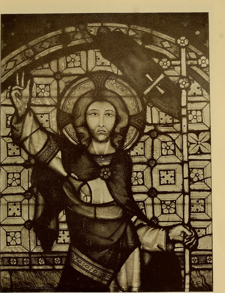 An illustration from Handbuch der glasmalerei für forscher, sammler und kunstfreunde, wie für künstler, architekten und glasmaler, 1914, leaf 165