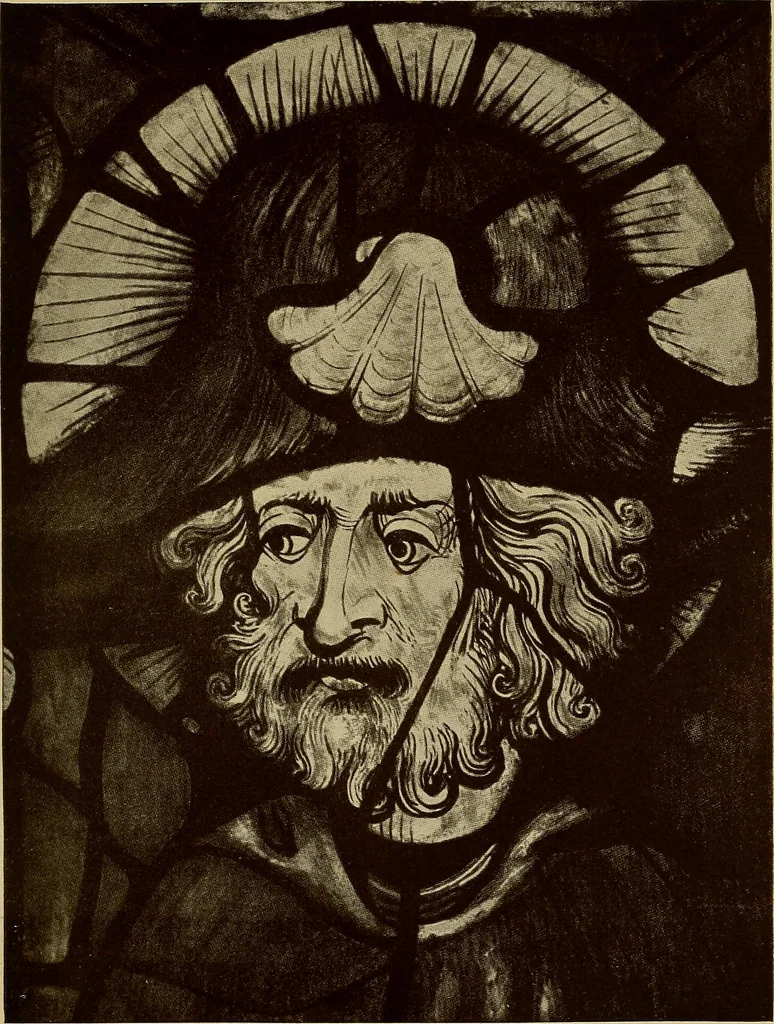 An illustration from Handbuch der glasmalerei für forscher, sammler und kunstfreunde, wie für künstler, architekten und glasmaler, 1914, leaf 203