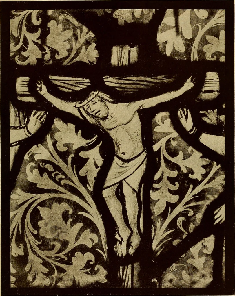 An illustration from Handbuch der glasmalerei für forscher, sammler und kunstfreunde, wie für künstler, architekten und glasmaler, 1914, leaf 207