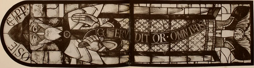 An illustration from Handbuch der glasmalerei für forscher, sammler und kunstfreunde, wie für künstler, architekten und glasmaler, 1914, leaf 22