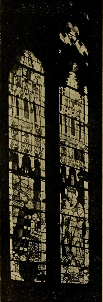 An illustration from Handbuch der glasmalerei für forscher, sammler und kunstfreunde, wie für künstler, architekten und glasmaler, 1914, leaf 234