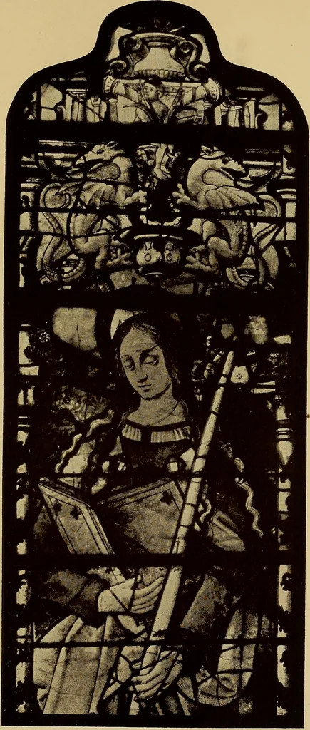 An illustration from Handbuch der glasmalerei für forscher, sammler und kunstfreunde, wie für künstler, architekten und glasmaler, 1914, leaf 245